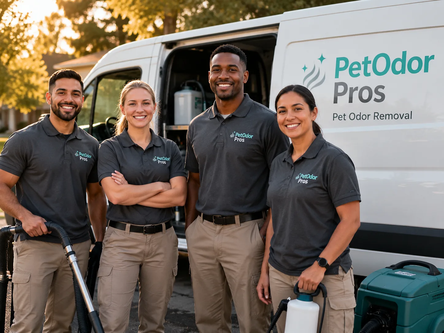 Pet Odor Removal team serving Womelsdorf, PA